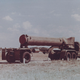 R -11 tactical ballistic missile on a trailer